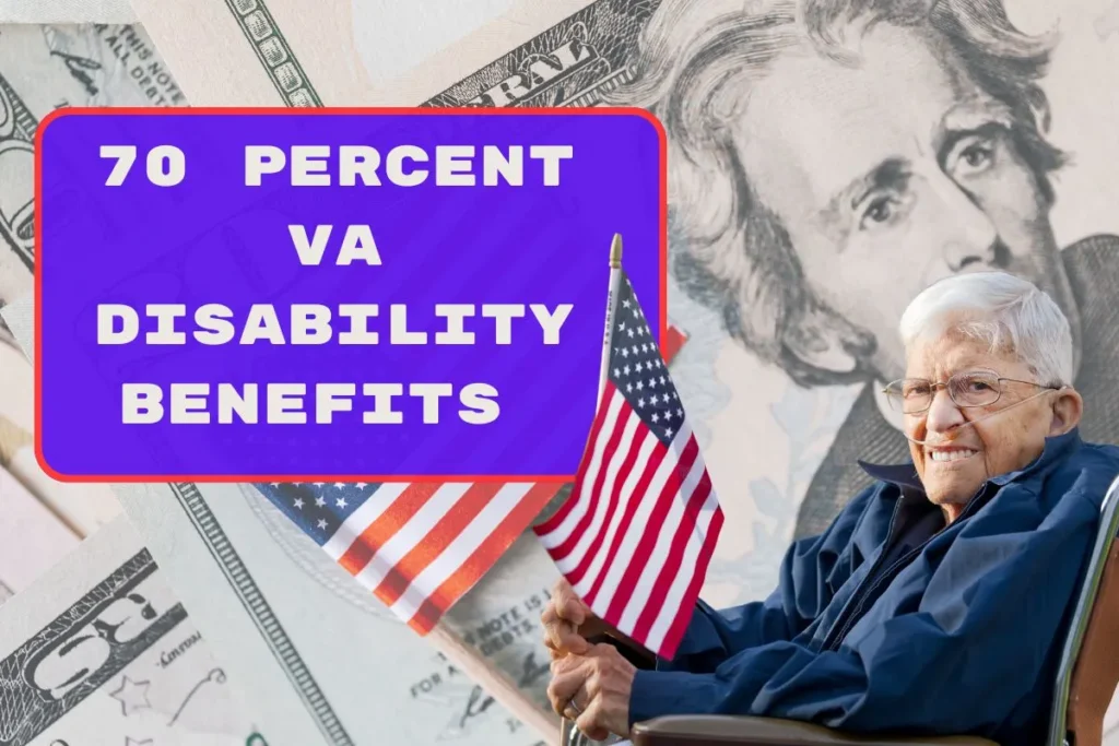 70 Percent VA Disability- Check Compensation for a Veteran having 1 child and Spouse in 2025?