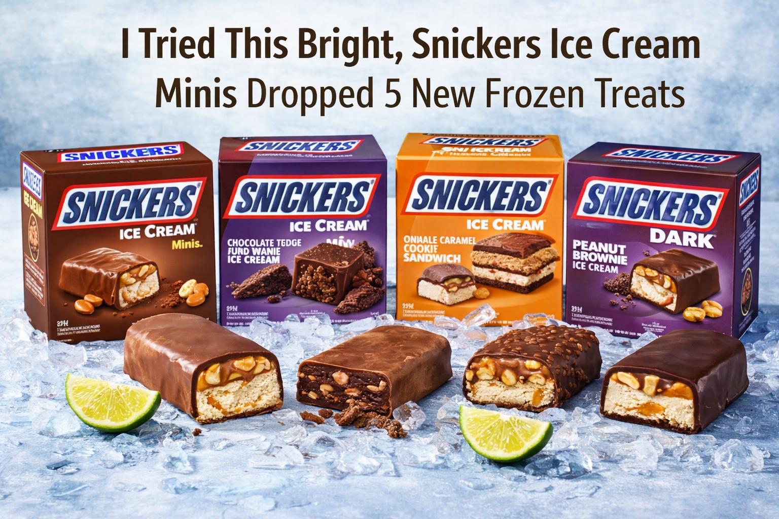 Snickers Ice Cream Minis