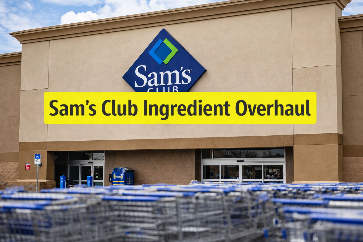 Sam’s Club Ingredient Overhaul