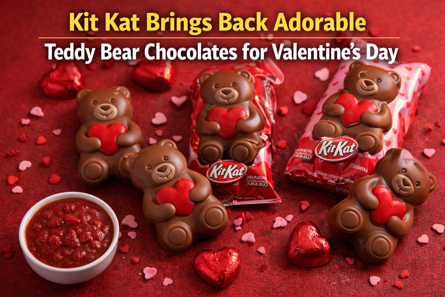 Kit Kat Brings Back Bear Chocolates