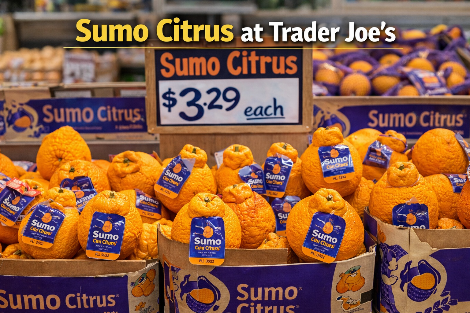 Sumo Citrus at Trader Joe’s