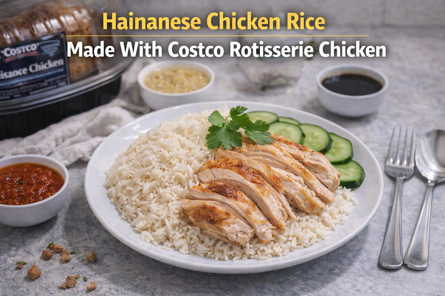 Hainanese Chicken Rice