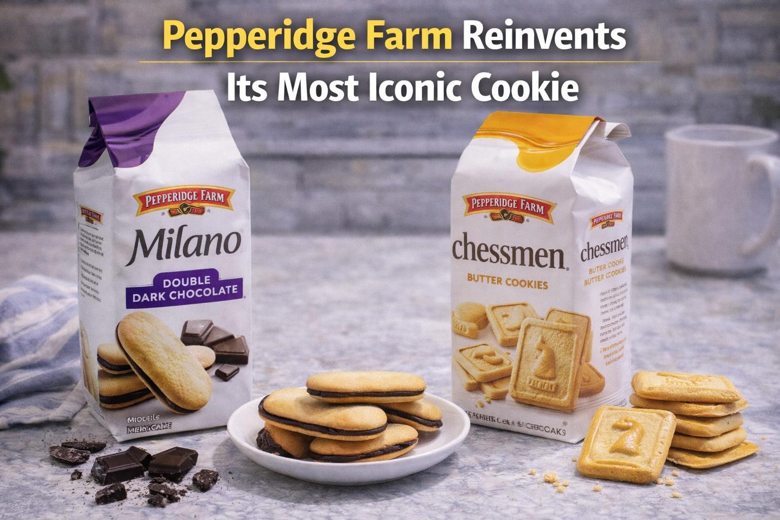 Pepperidge Farm Chessmen Cookies