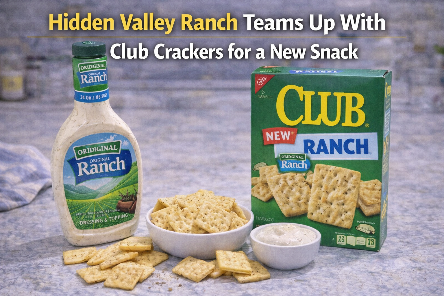 Hidden Valley Ranch New Snack