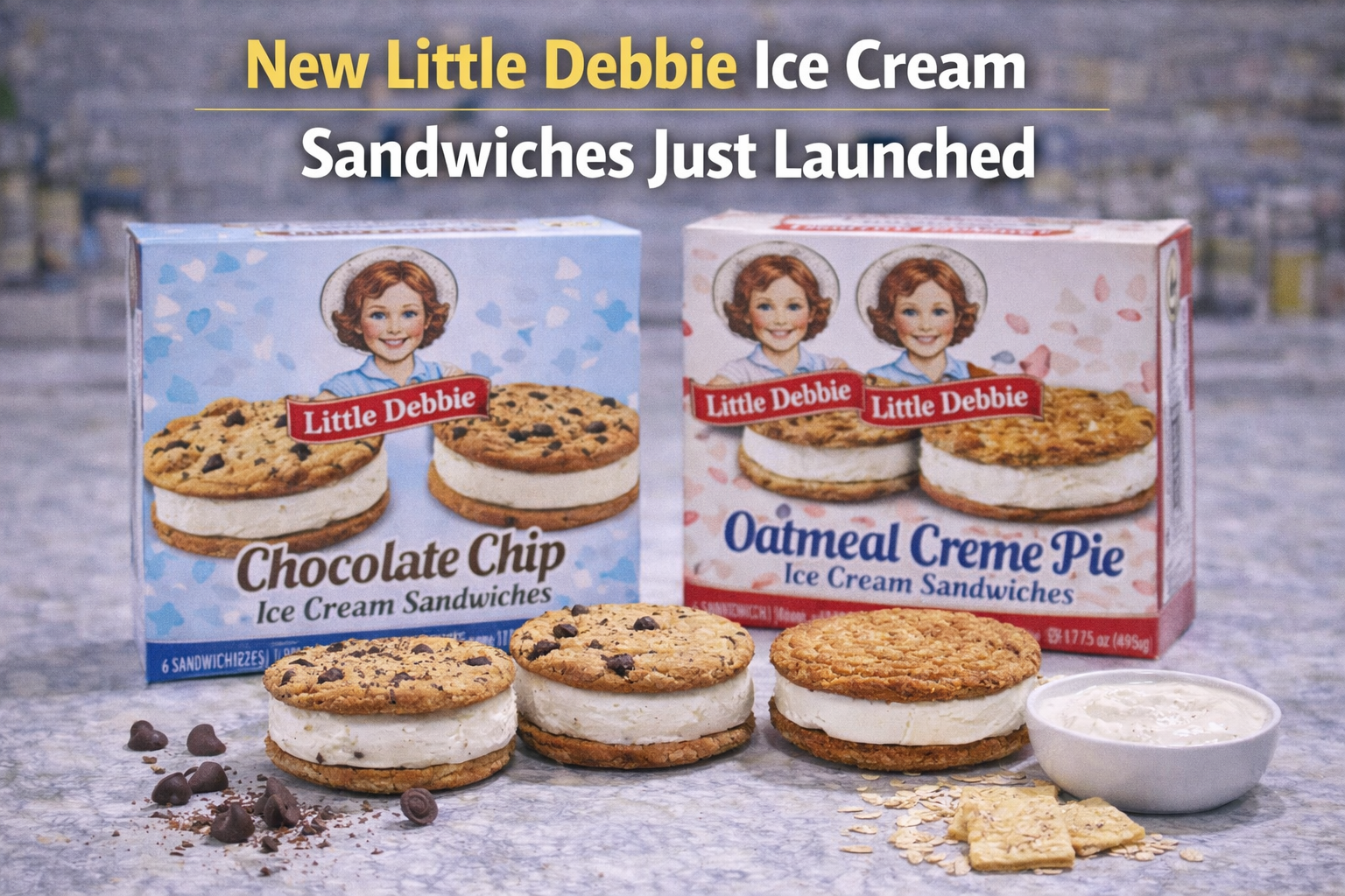 New Little Debbie Ice Cream Sandwiches Just Launched