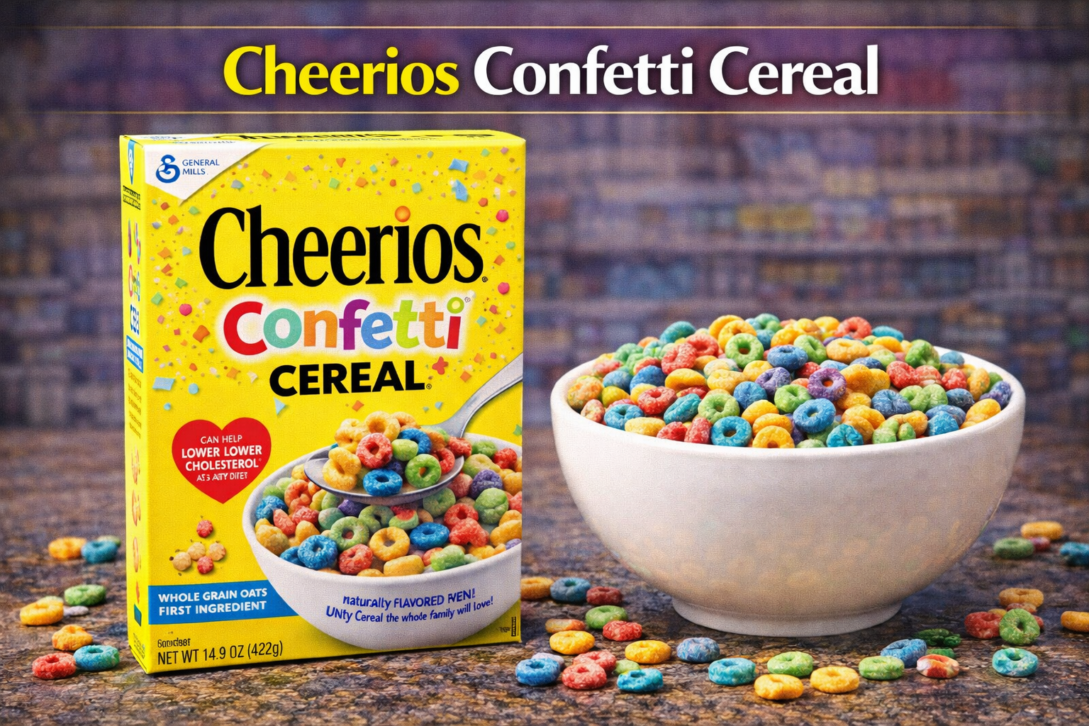 Cheerios Confetti Cereal