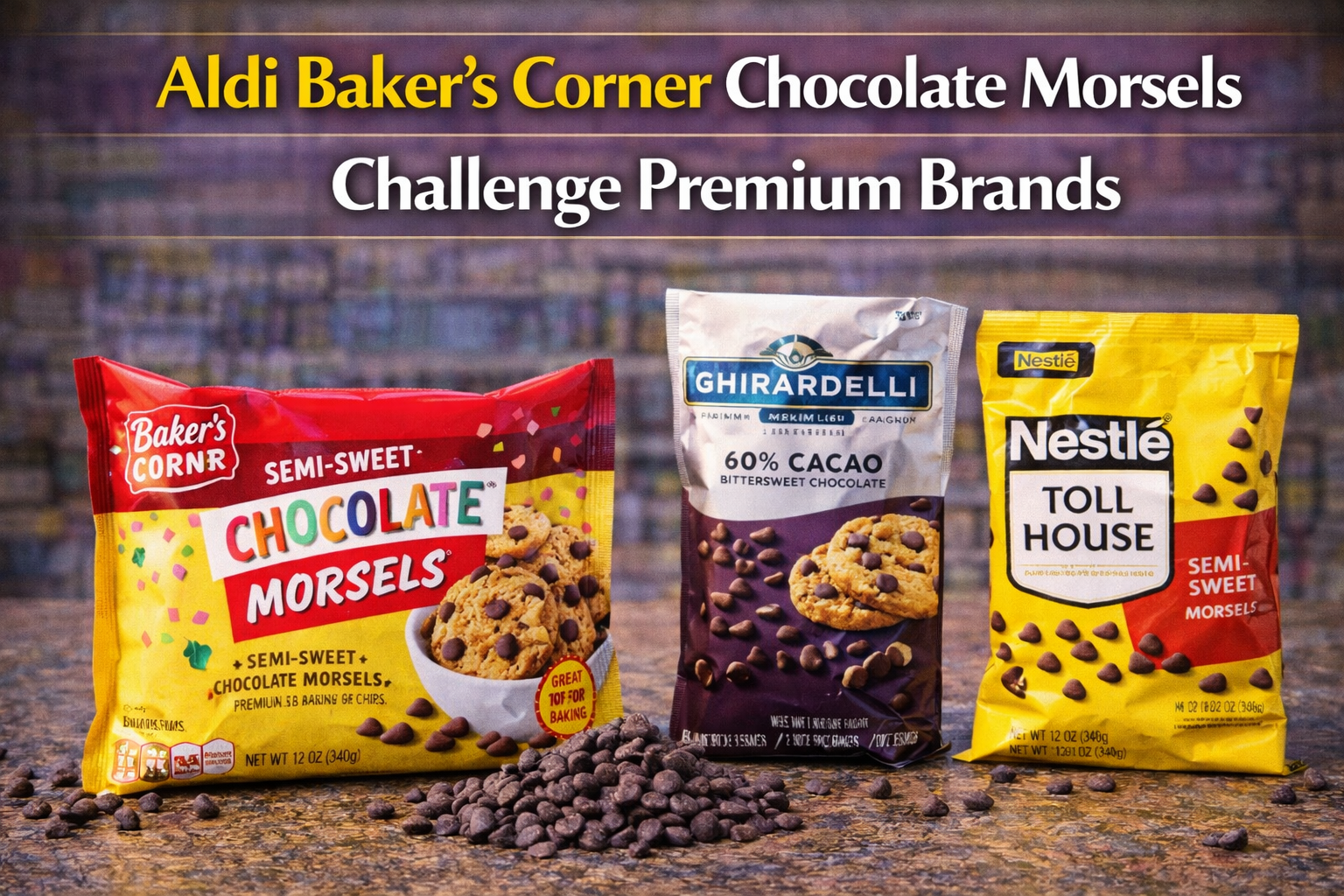 Aldi's Chocolate Morsels 