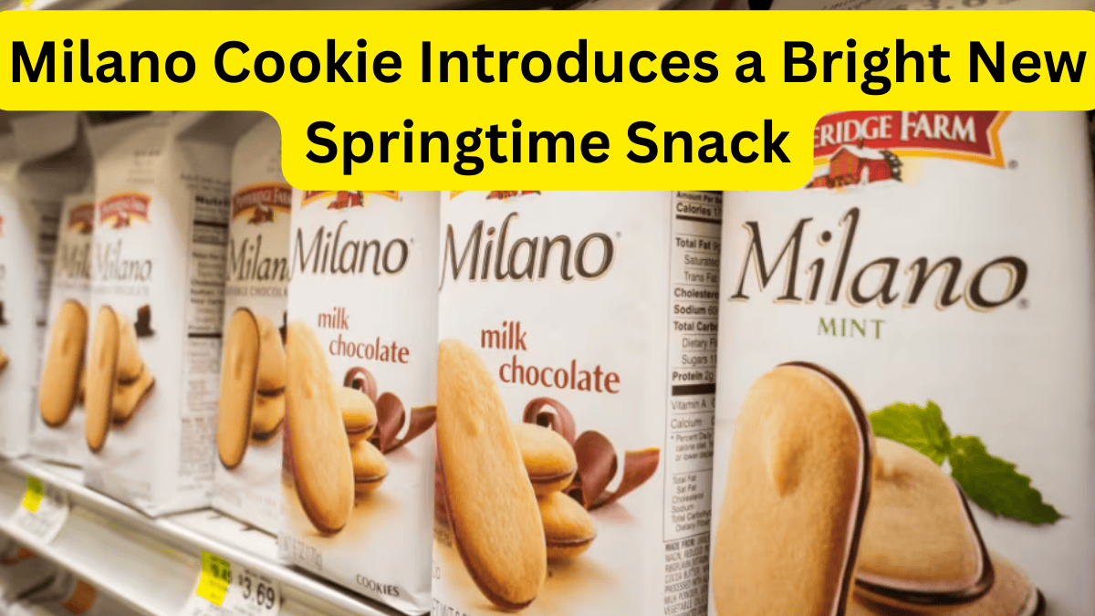 Milano Cookie Introduces a Bright New Springtime Snack